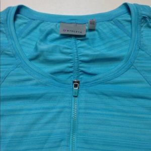Athleta Pacifica UPF shirt blue size 1X
